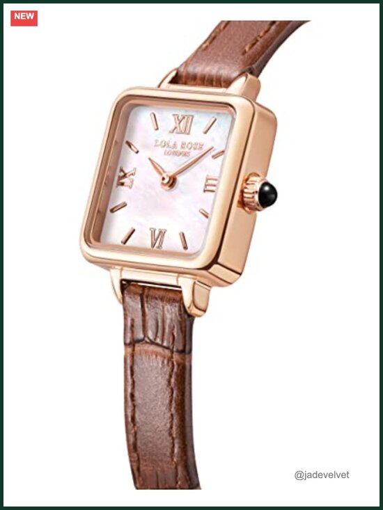 Vintage Mother of Pearl Dial Genuine Leather Strap Women\'s Watch main image 4
